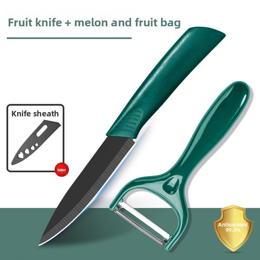 Stainless Steel Kitchen Knife with Cutting Board