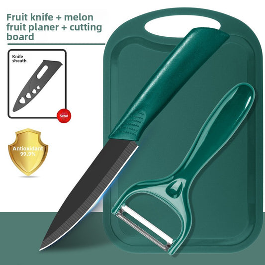 Stainless Steel Kitchen Knife with Cutting Board