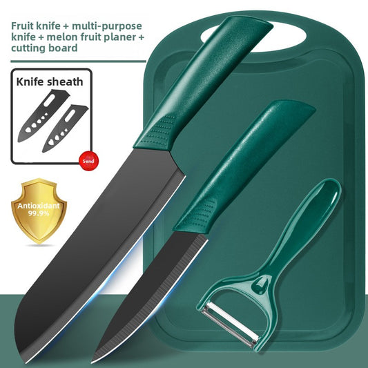 Stainless Steel Kitchen Knife with Cutting Board