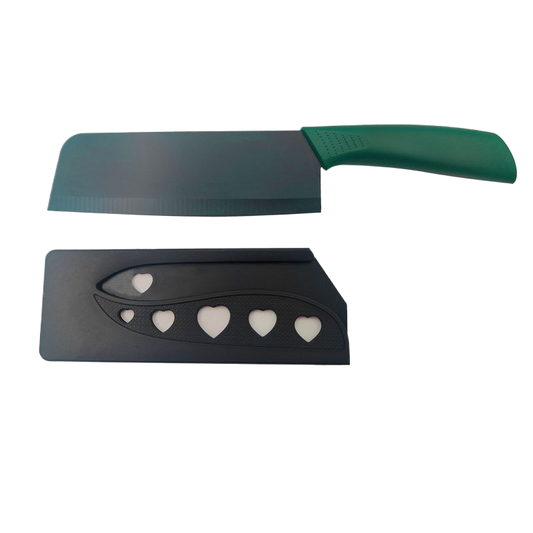 Stainless Steel Kitchen Knife with Cutting Board