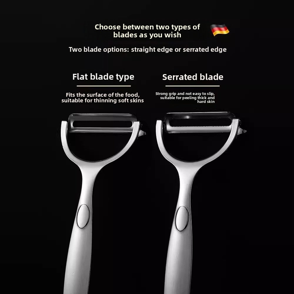 Stainless Steel Kitchen Peeler with Comfortable Handle