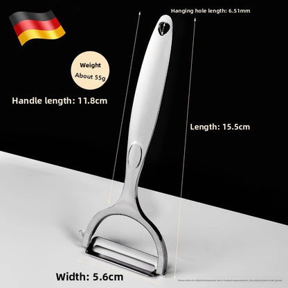 Stainless Steel Kitchen Peeler with Comfortable Handle
