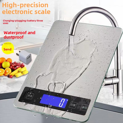 Stainless steel kitchen scale
