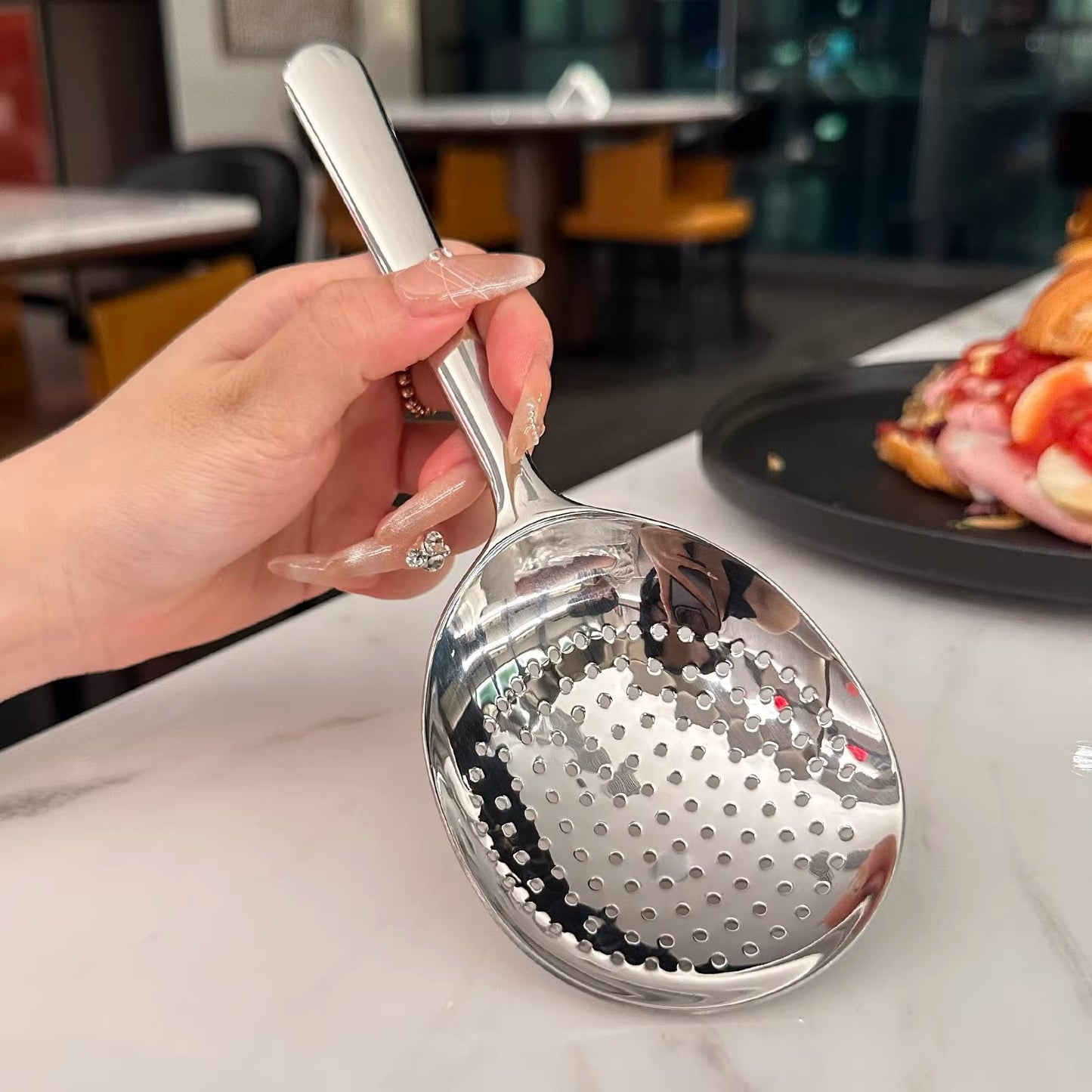 Stainless Steel Kitchen Serving Spoon