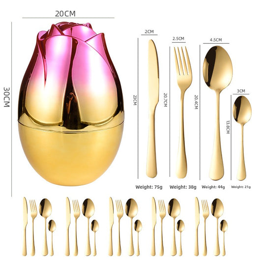 Stainless Steel Knife and Fork