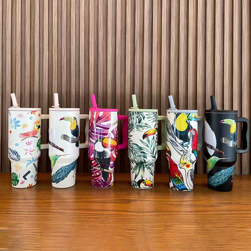 Stainless steel large-capacity insulated water cup