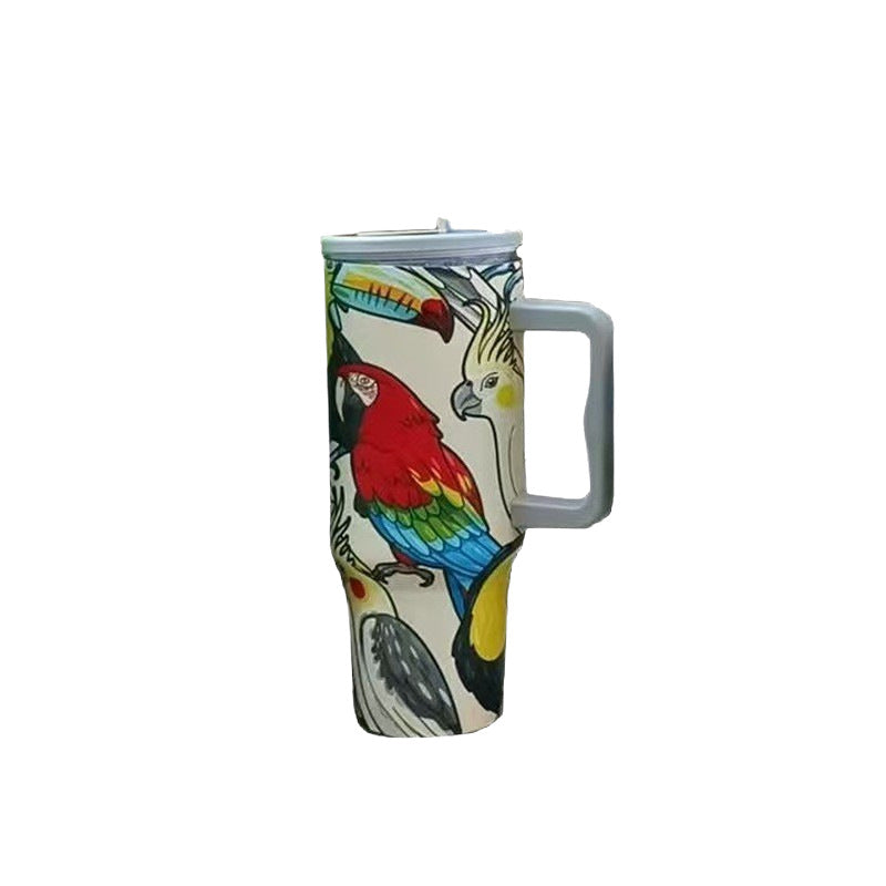 Stainless steel large-capacity insulated water cup