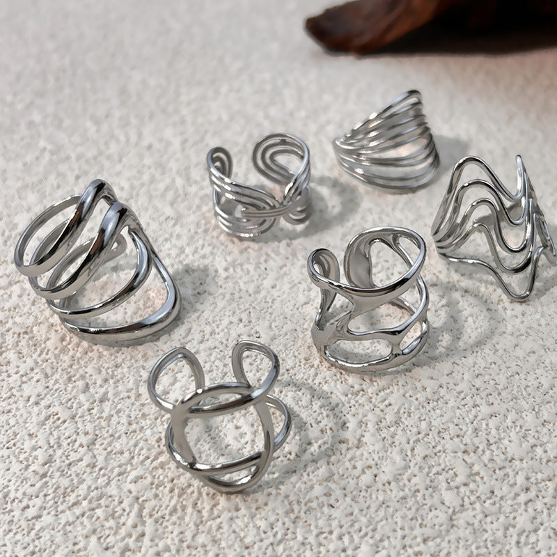 Stainless Steel Line Ring