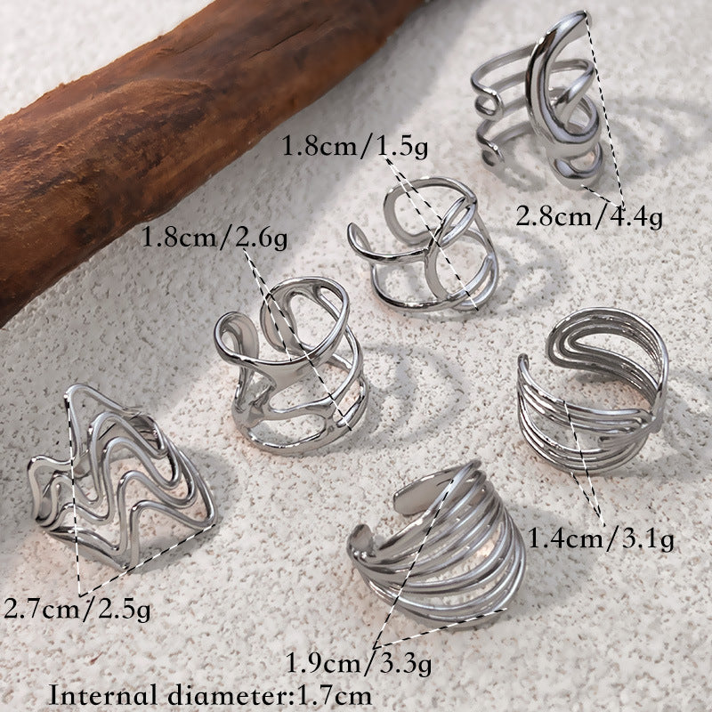 Stainless Steel Line Ring