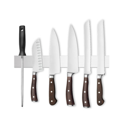 Stainless Steel Magnetic Knife Holder Wall Mount Storage Rack
