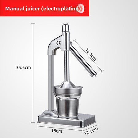 Stainless Steel Manual Fruit Juicer