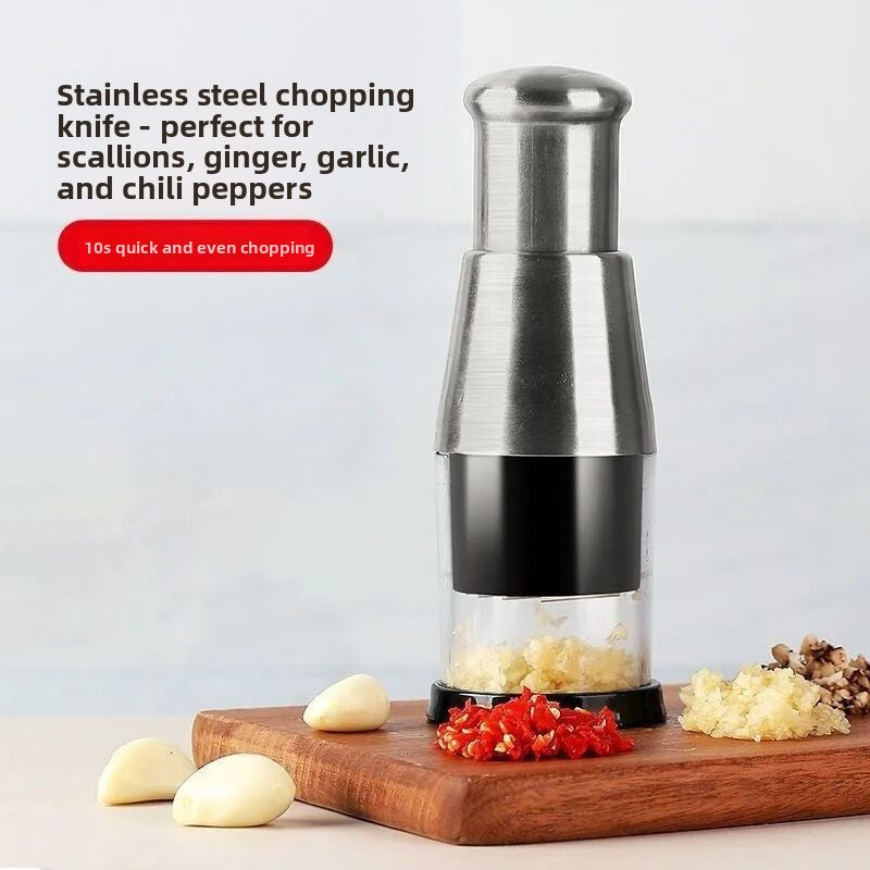 Stainless Steel Manual Garlic Crusher
