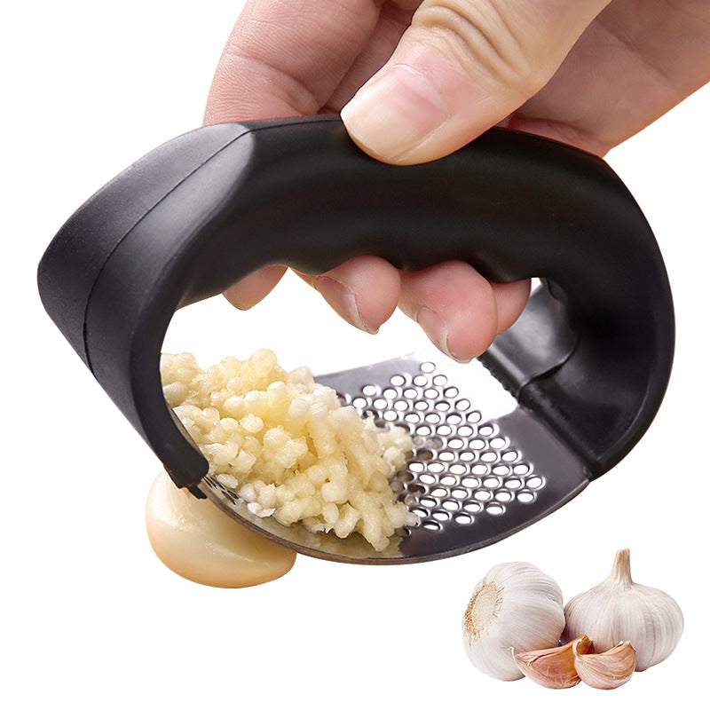 Stainless Steel Manual Garlic Press Kitchen Tool