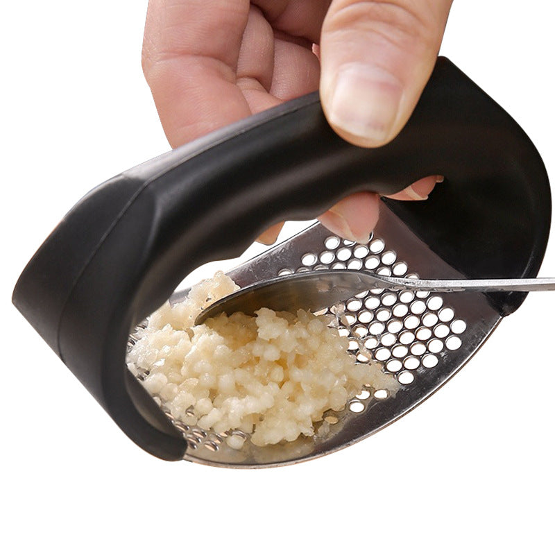 Stainless Steel Manual Garlic Press Kitchen Tool