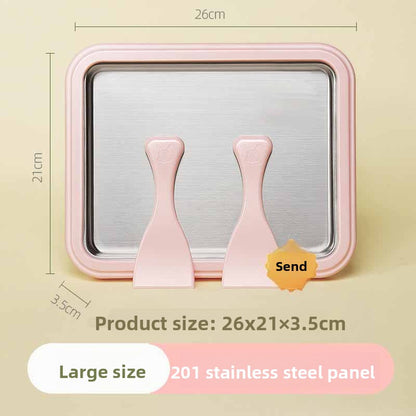 Stainless Steel Manual Ice Cream Maker