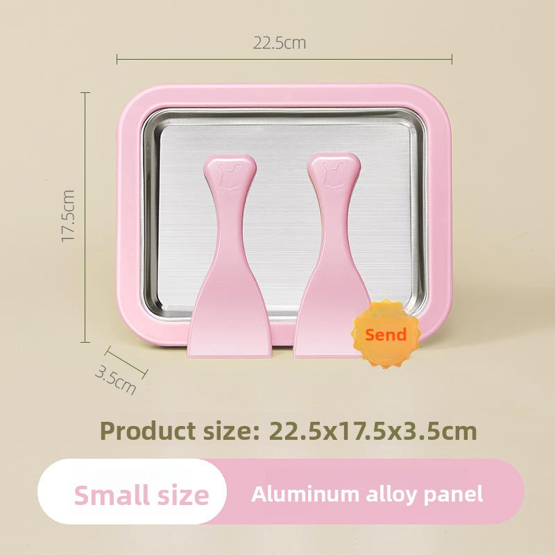 Stainless Steel Manual Ice Cream Maker