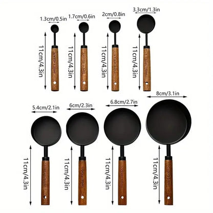 Stainless Steel Measuring Cup and Spoon Set