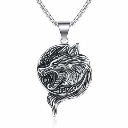 Stainless steel men's necklace