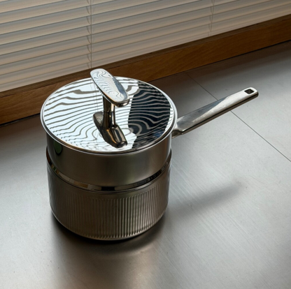 Stainless steel milk pot