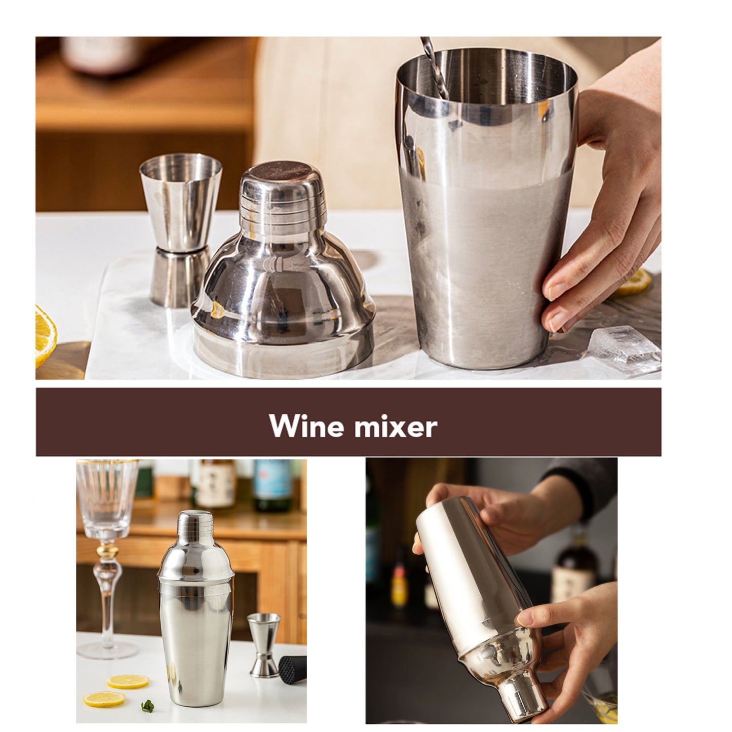 Stainless Steel Mixology Tool