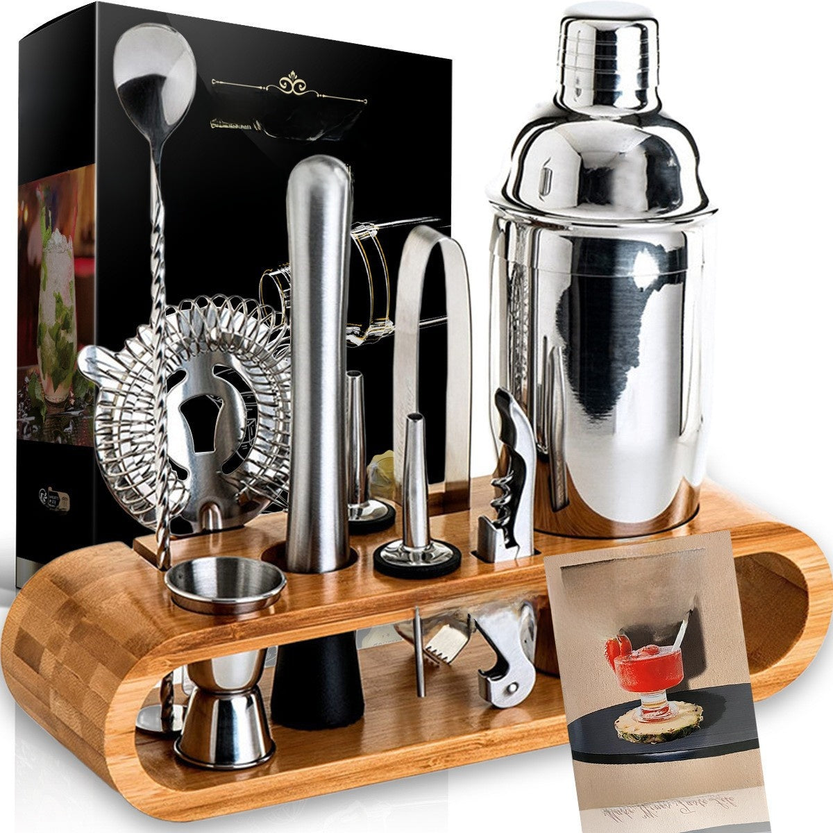 Stainless Steel Mixology Tool