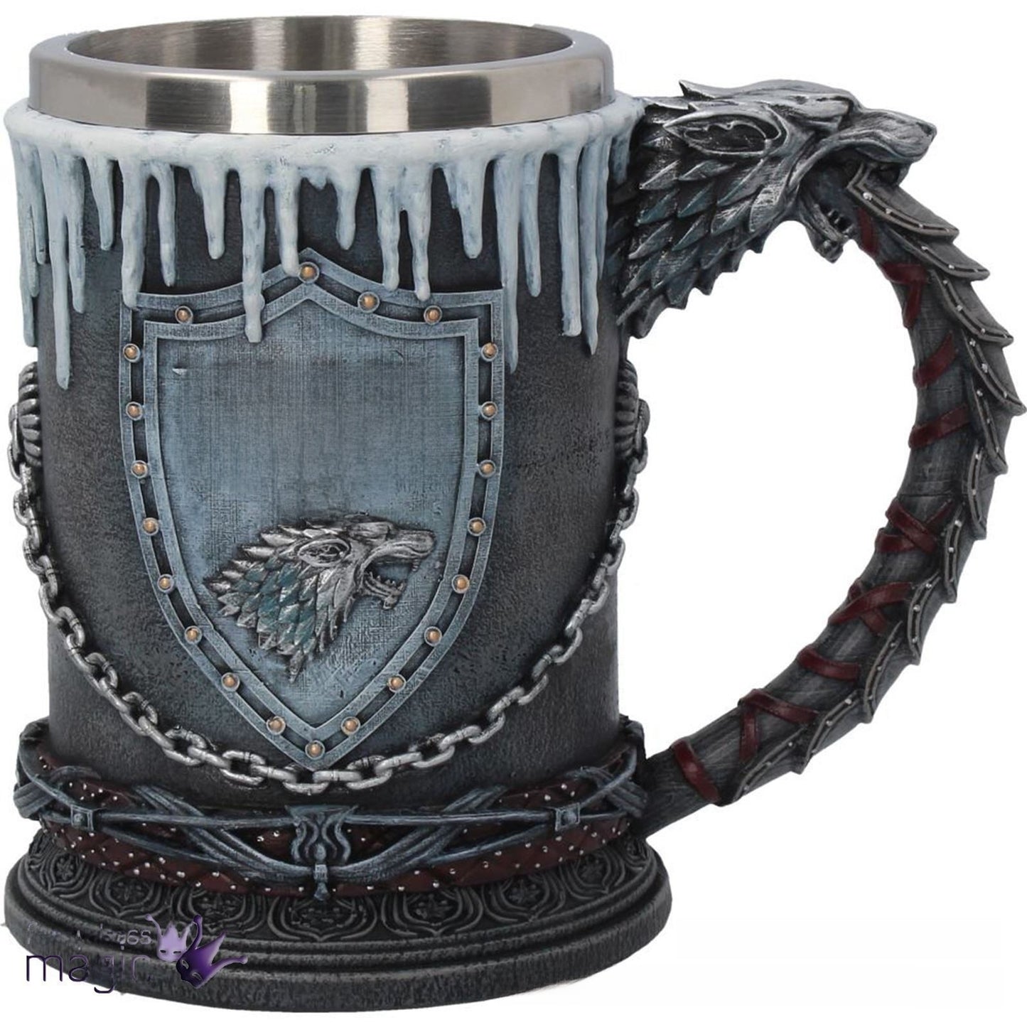 Stainless steel mug