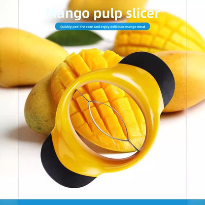 Stainless steel multi-functional fruit slicer