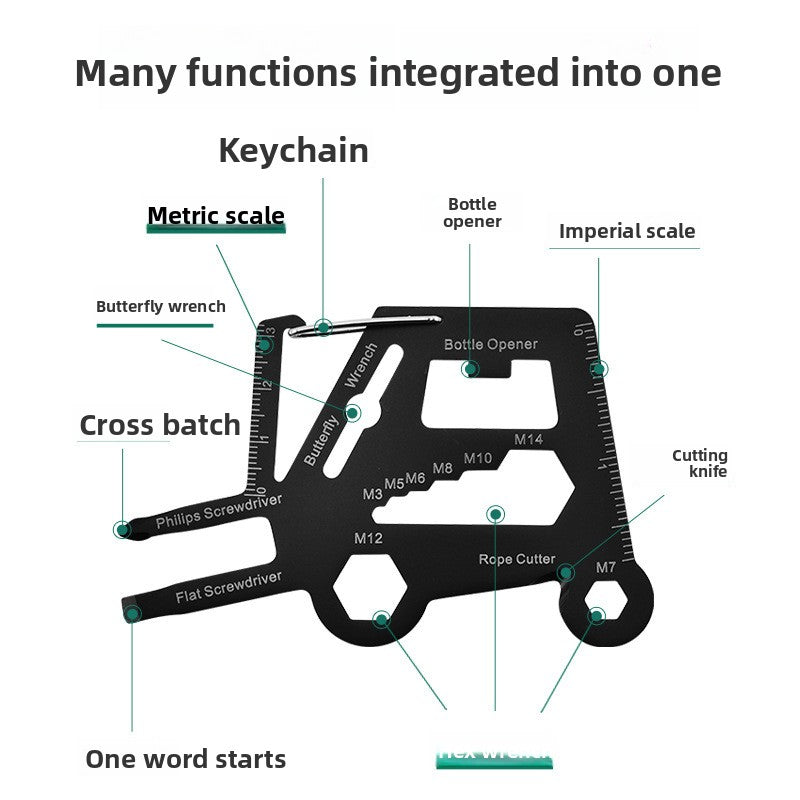 Stainless steel multi-functional tool fork truck model