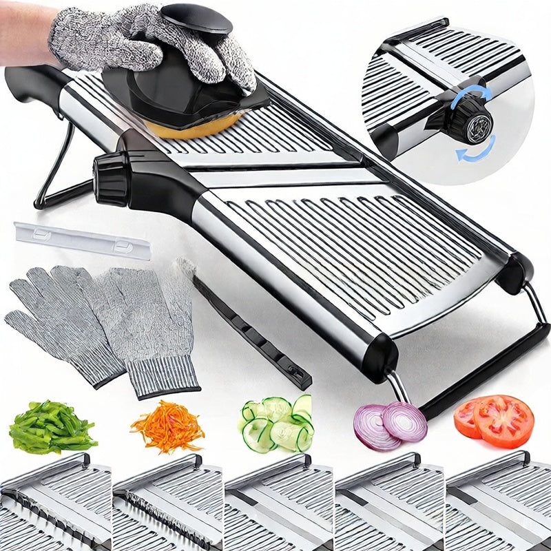 Stainless steel multi-functional vegetable cutter