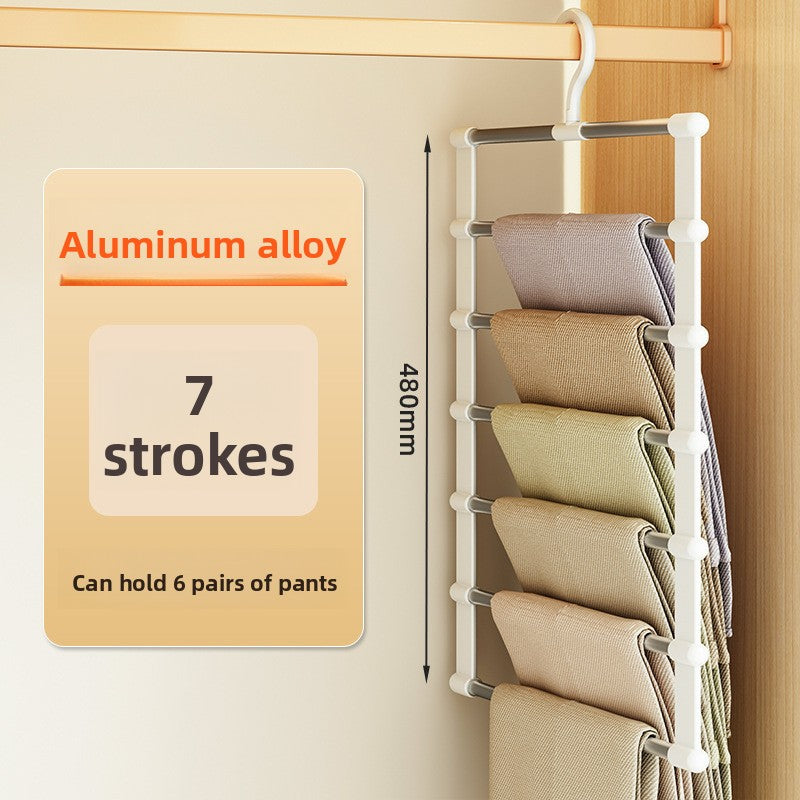 Stainless Steel Multi-layer Foldable Pants Hanger
