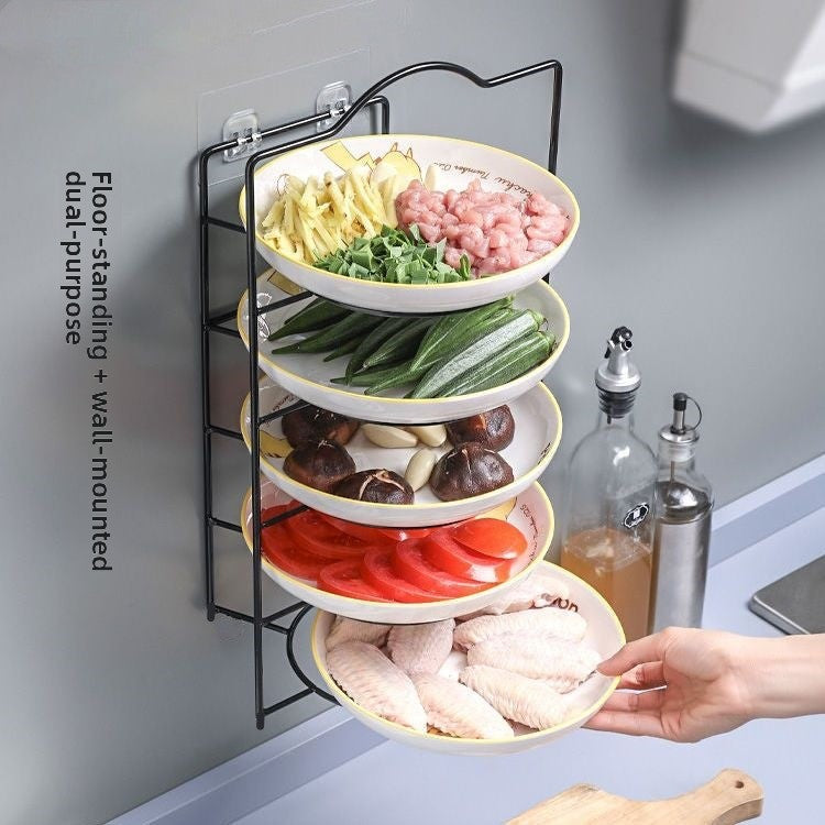 Stainless Steel Multi-layer Kitchen Storage Rack