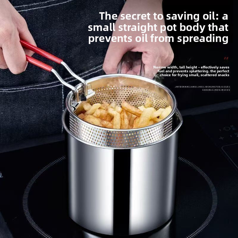 Stainless Steel Multifunctional Frying Pan