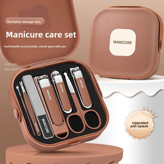 Stainless Steel Nail Clipper Manicure Set