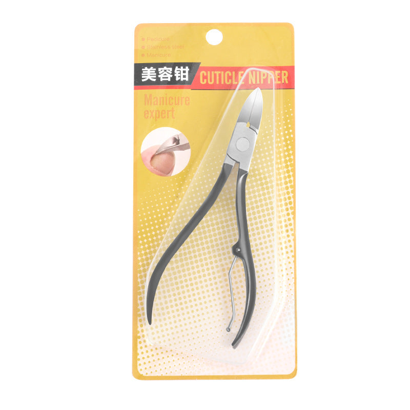 Stainless steel nail clipper