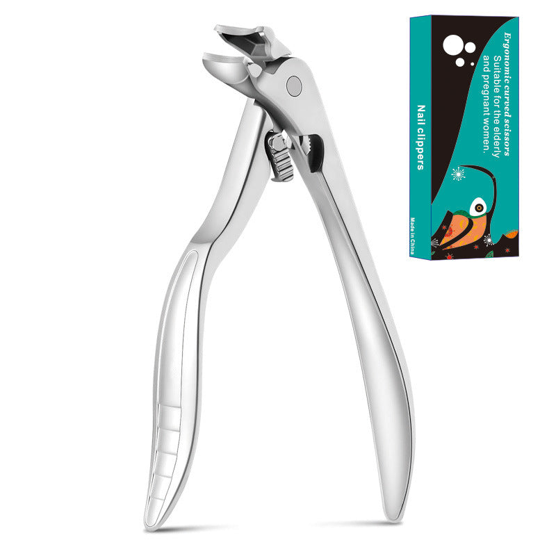 Stainless Steel Nail Clipper with Anti-Splash Design