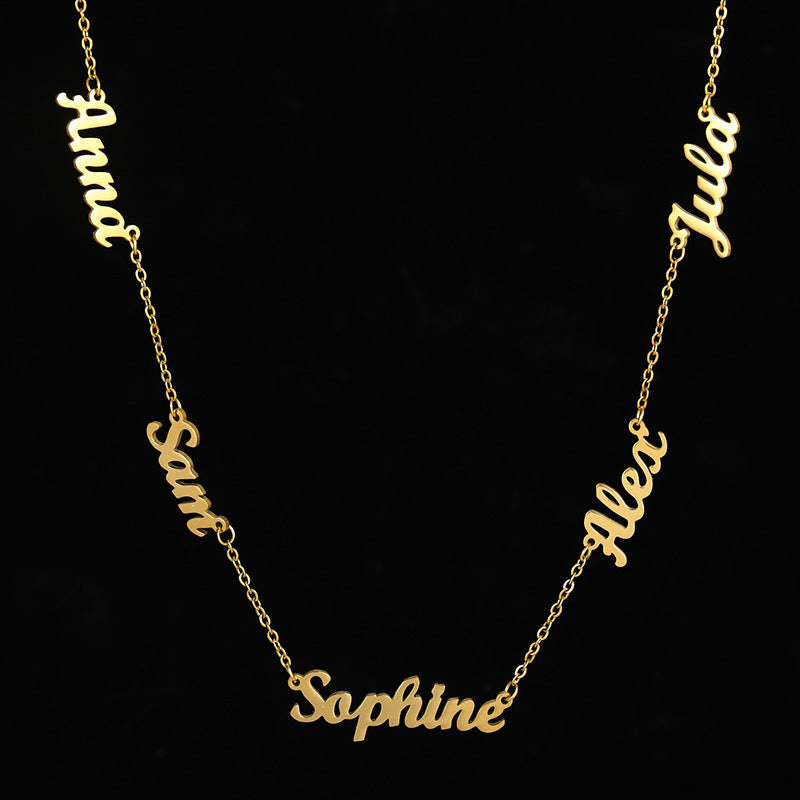 Stainless Steel Name Necklace