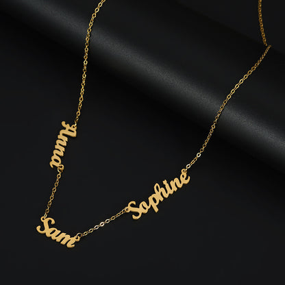 Stainless Steel Name Necklace