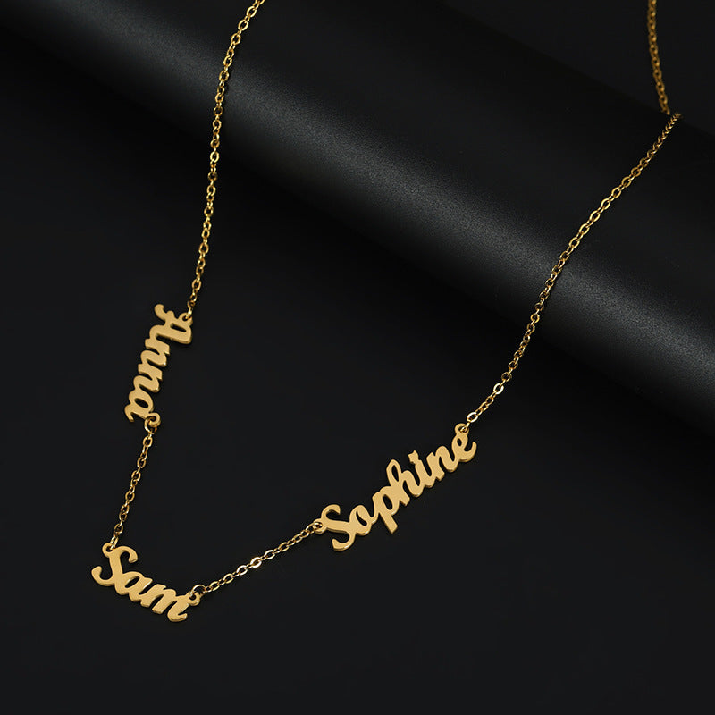 Stainless Steel Name Necklace