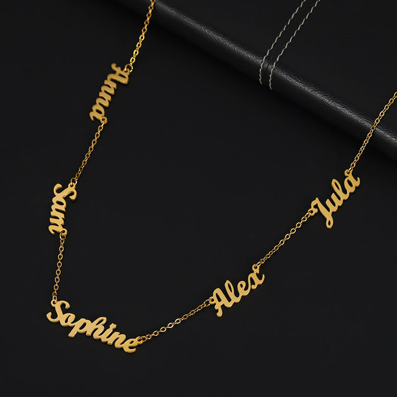 Stainless Steel Name Necklace