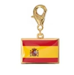 Stainless Steel National Flag Pendant Bracelet