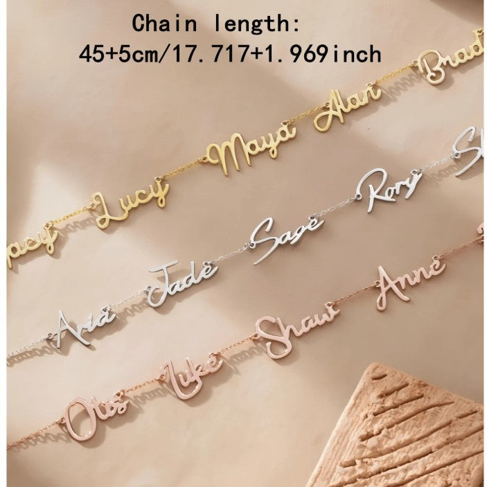 Stainless steel necklace