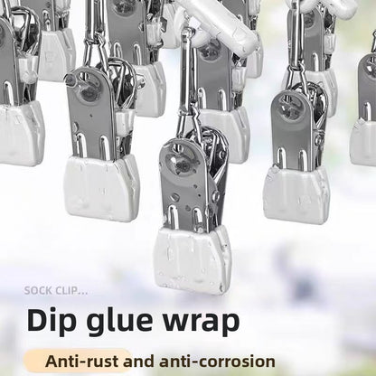 Stainless steel non-slip hanging rack without marks
