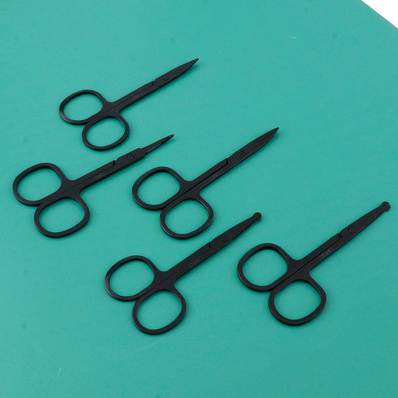 Stainless steel nose hair trimmer for eyebrow trimming