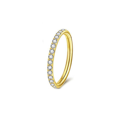 Stainless Steel Nose Ring with Diamond Nose Ring
