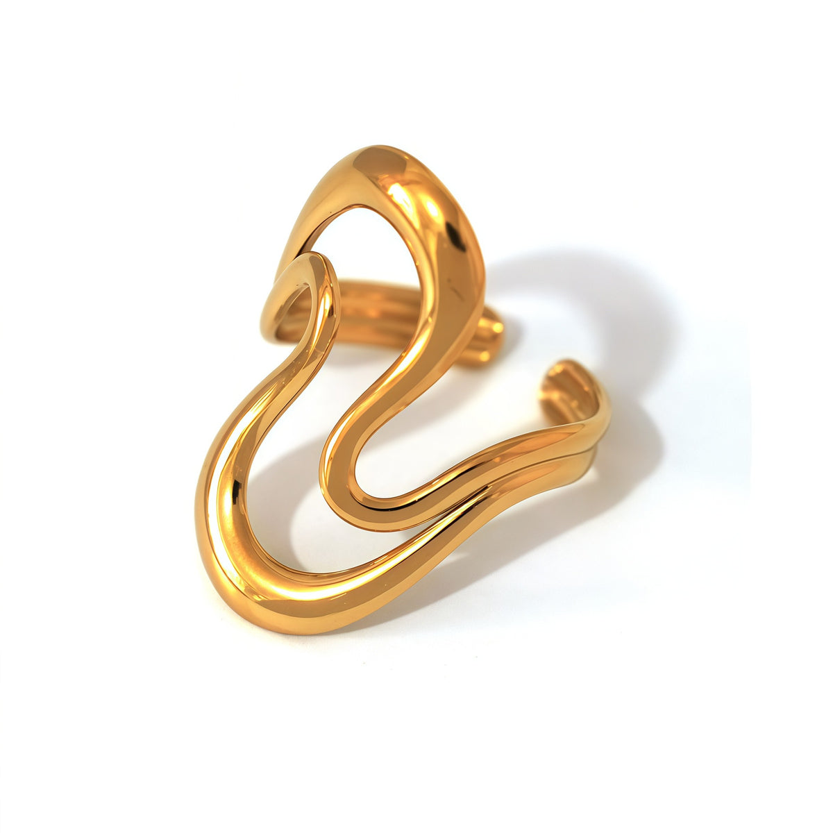 Stainless steel open ring