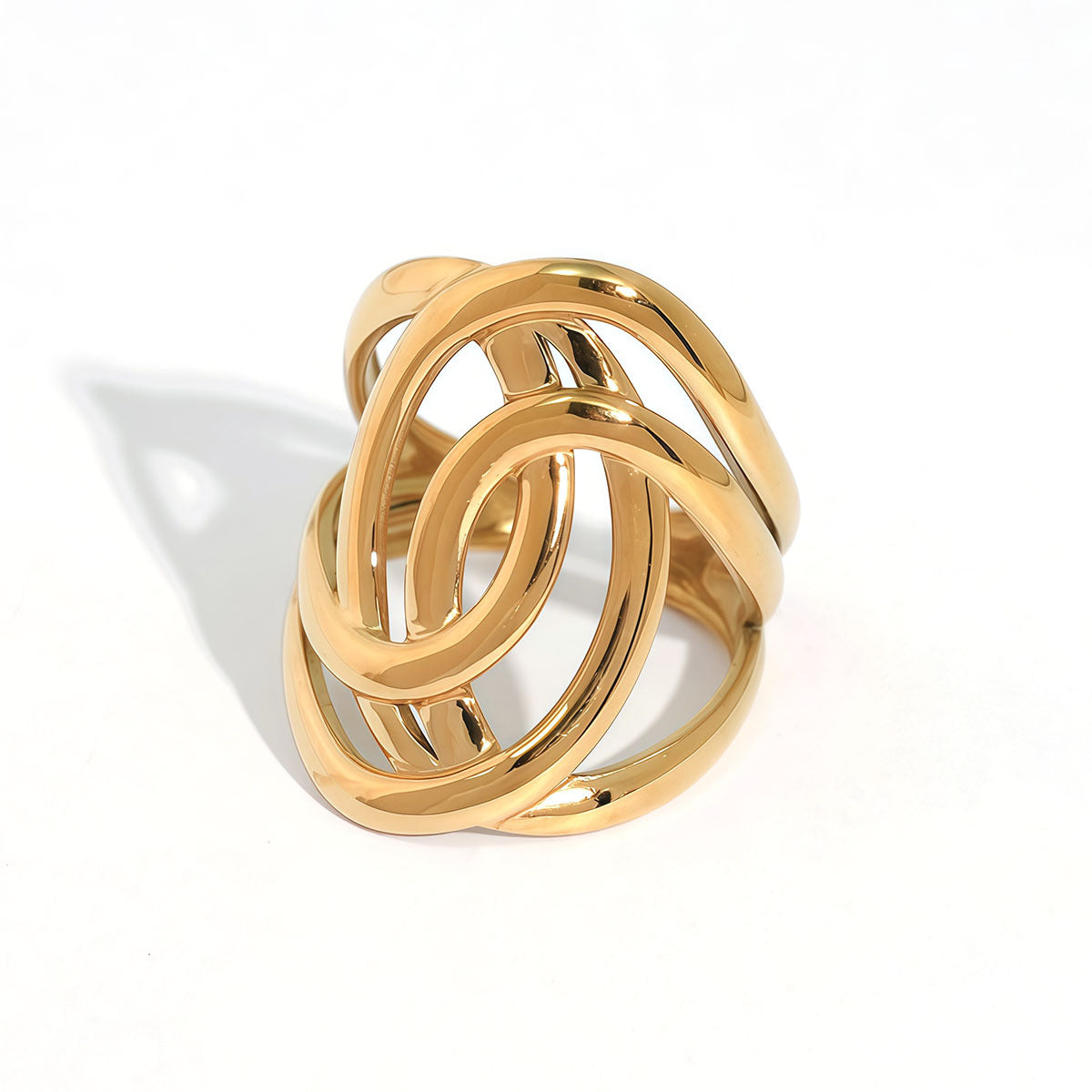Stainless steel open ring