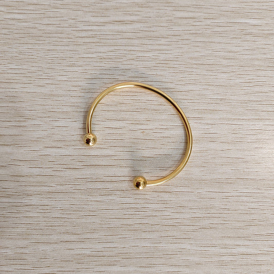 stainless steel opening bracelet