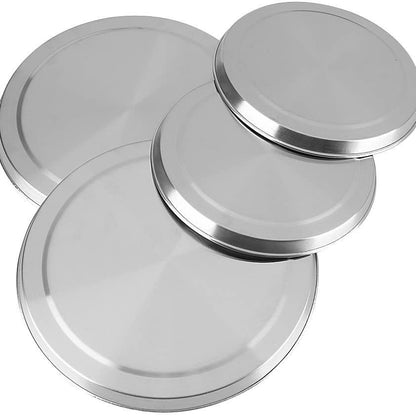 Stainless steel oven lid set of four pieces