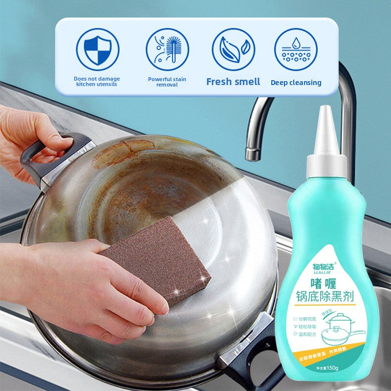 Stainless Steel Pan Bottom Cleaner Gel for Burnt Residues