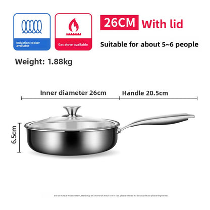 stainless steel pan
